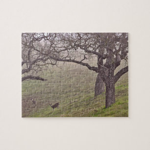 Deer and Trees Jigsaw Puzzle