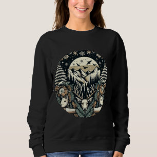 Deer and Whinter Sweatshirt