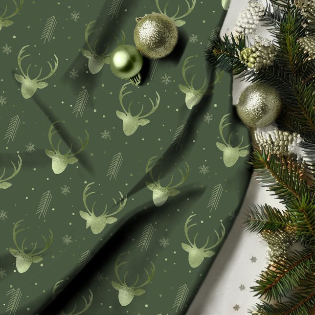 Deer Antlers Arrows Christmas Pattern V2 Gr ID861 Fabric (Creator Uploaded)