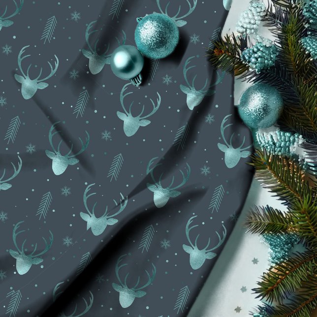 Deer Antlers Arrows Christmas Pattern V2 Tl ID861 Fabric (Creator Uploaded)