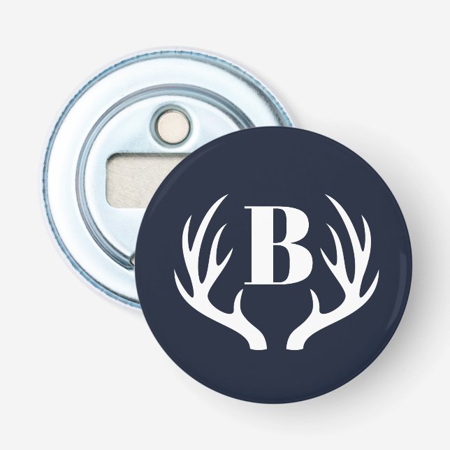 Deer Antlers  Bottle Opener (Front)