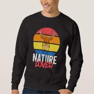 Deer Antlers Forest Animal Nature Sweatshirt