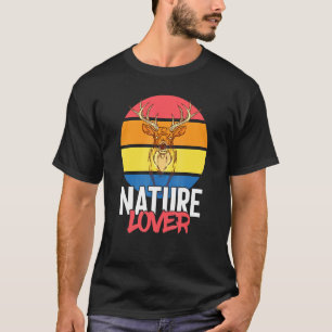 Deer Antlers Forest Animal Nature T-Shirt