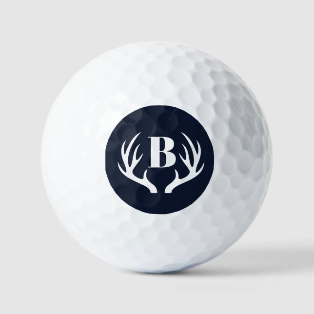 Deer Antlers Golf Balls (Front)