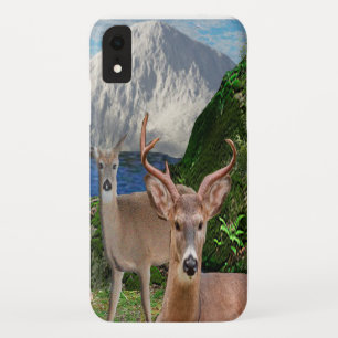 Deer art iPhone XR case