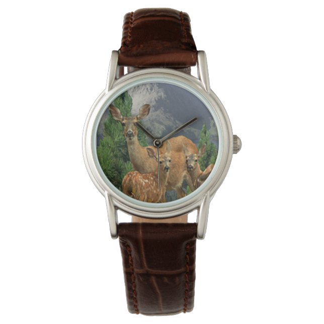 Deer art watch (Front)