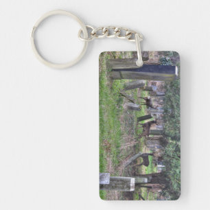Deer At Zentralfriedhof Key Ring