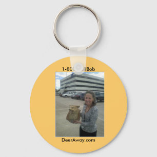 Deer Away Key Ring