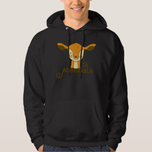 Deer Baby Adeerable Girl Hoodie