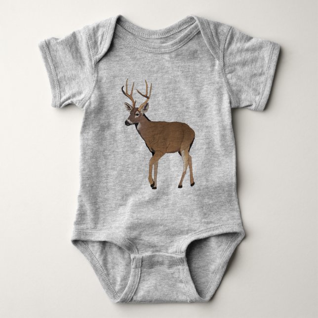 Deer Baby Bodysuit (Front)