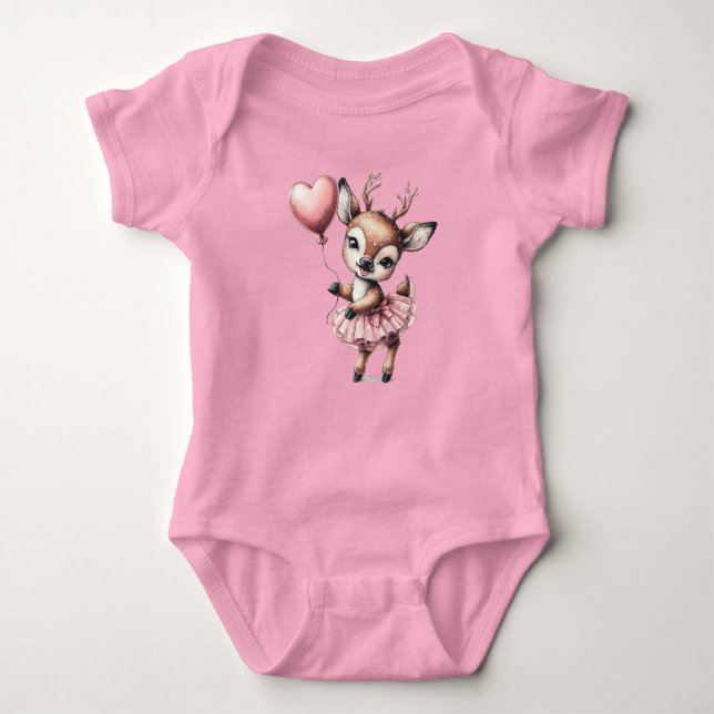 Deer Baby Bodysuit (Front)