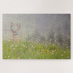 Deer Buck   Mount Rainier National Park Jigsaw Puzzle