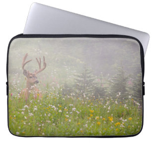 Deer Buck Mount Rainier National Park Laptop Sleeve
