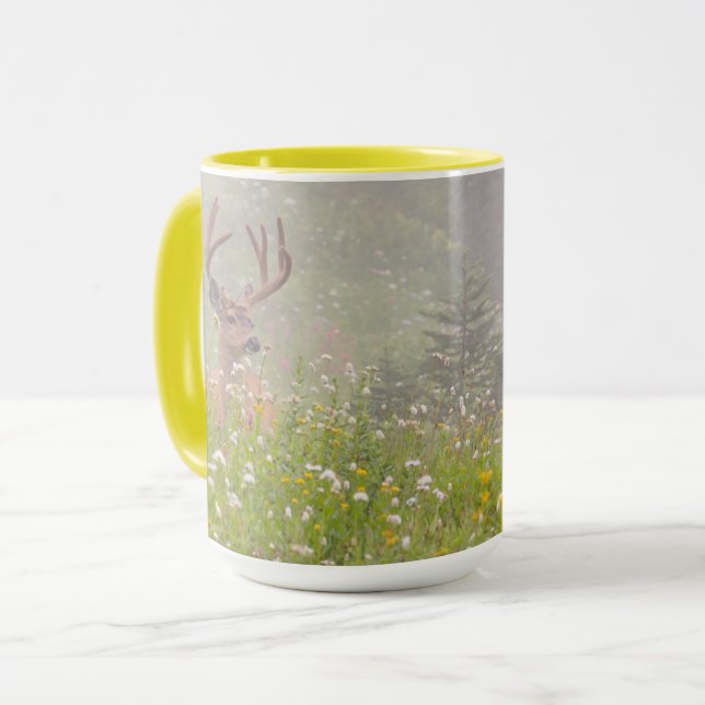 Deer Buck | Mount Rainier National Park Mug (Front Left)