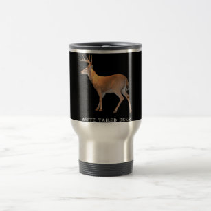 Deer (Buck) White-Tailed Travel Mug