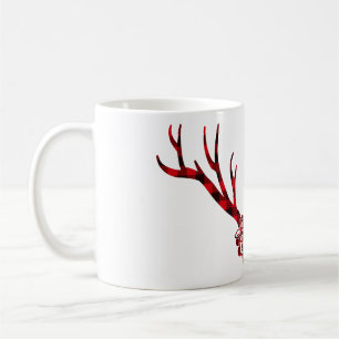 Deer buffalo coffee mug
