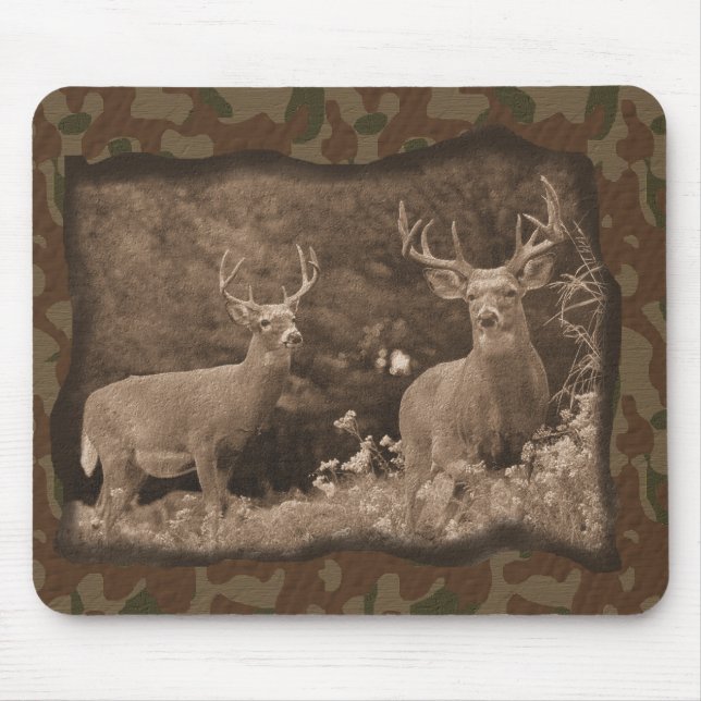Deer Camo Mousepad (Front)