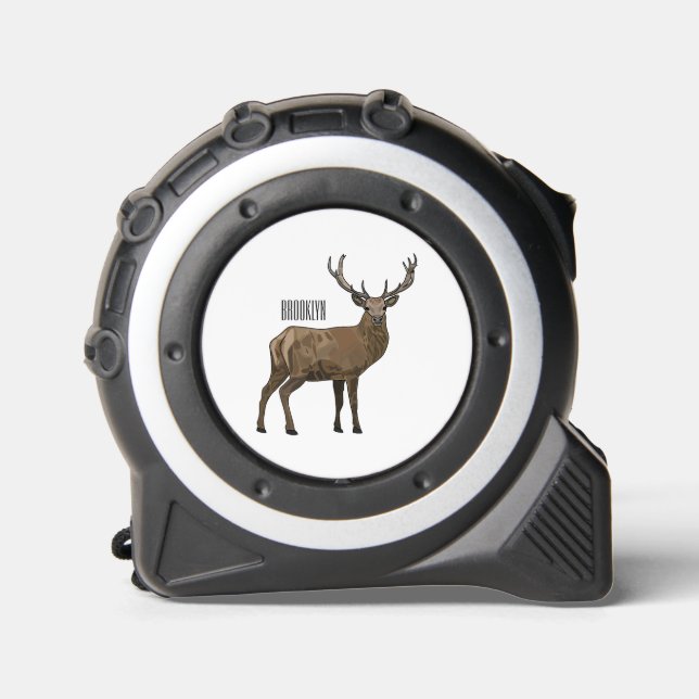 Deer cartoon illustration 1 (Front)