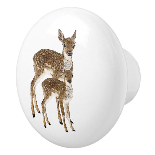 Deer Ceramic Knob (Right)