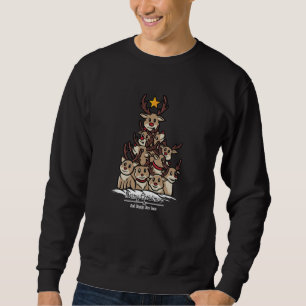 Deer Christmas Tree Sweatshirt