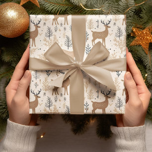 Deer Christmas Wrapping Paper