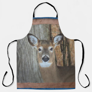 Deer Close Up Apron