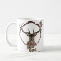 Deer coffee mug.