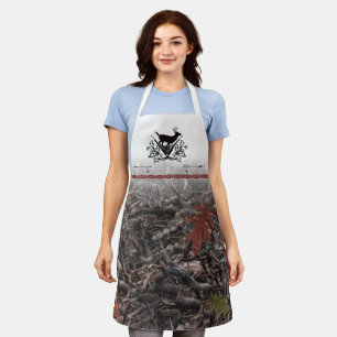 Deer Crest and Camo Apron