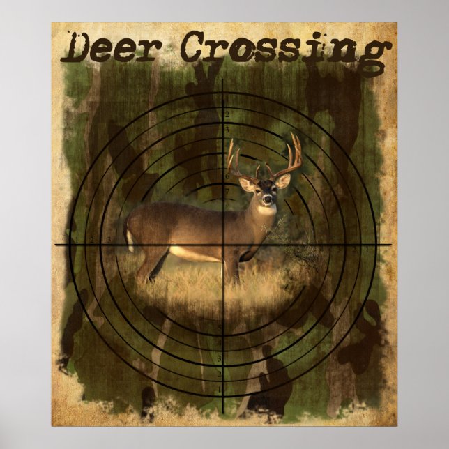 Deer Crossing Poster (Front)