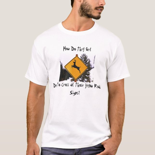 Deer Crossing T-Shirt (Front)