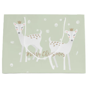 Deer - Cute Christmas Gift Bag