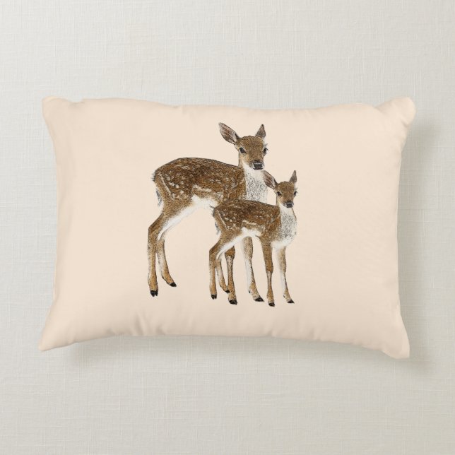 Deer Decorative Cushion (Back)