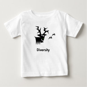 Deer Diversity Baby T-Shirt