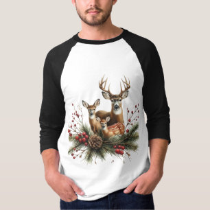 Deer Family  T-Shirt