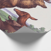 Deer Family Vintage Birthday