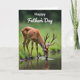 Deer Fathers Day Moment Card