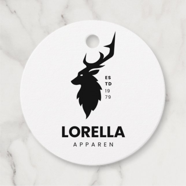 Deer favour tag (Front)