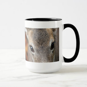 Deer Fawn Closeup Portrait Mug