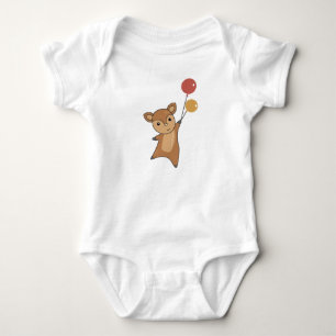 Deer Fawn Cute Animals Forest For Kids Baby Bodysuit