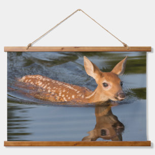 Deer Fawn   Minnesota Hanging Tapestry
