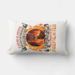 Deer Firefighter Lumbar Cushion