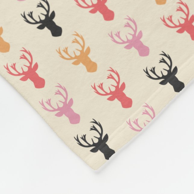 Deer Fleece Blanket (Corner)