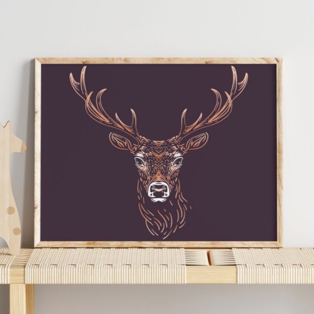 Deer | Forest Animal Deer Wall Print (Creator Uploaded)