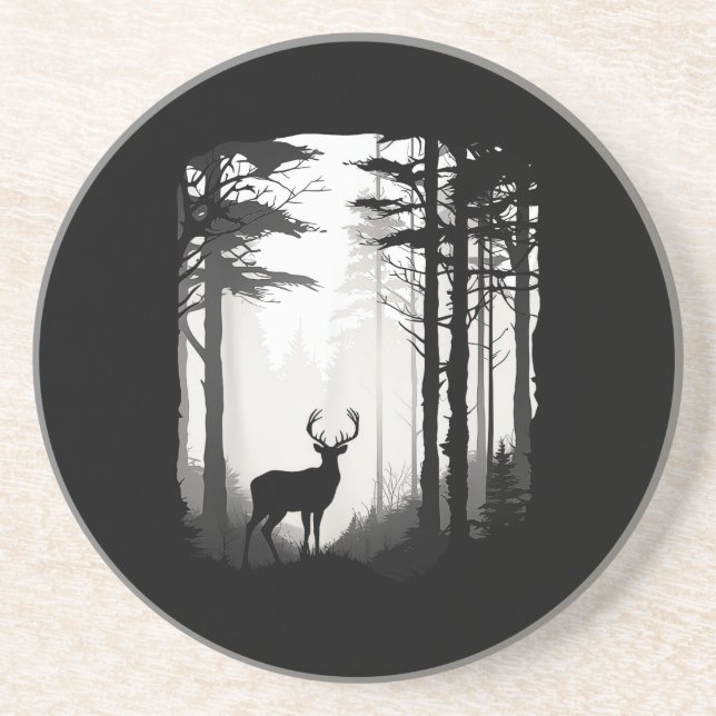 Deer Forest Wildlife Coaster (Front)