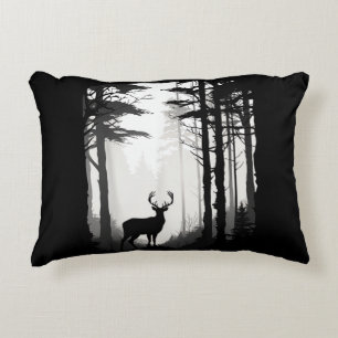 Deer Forest Wildlife Decorative Cushion