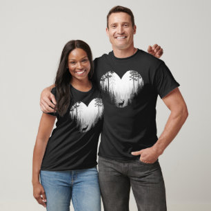 Deer Forest Wildlife – Nature Lover Outdoor Advent T-Shirt