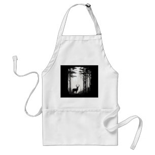 Deer Forest Wildlife Standard Apron