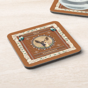 Deer Gentleness Energy Coaster