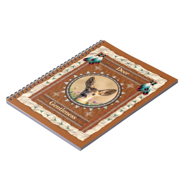Deer  Gentleness Energy Notebook (Left Side)