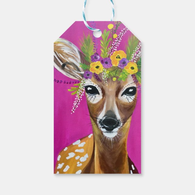 Deer Gift Tag (Back)